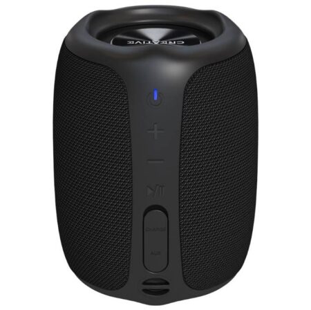 Altavoces Portátil Creative Muvo Play Bluetooth® Negro Para Exteriores Y Resistente Al Agua – 10Hrs De Autonomia – Mf8365 Bk