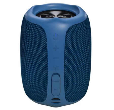 Altavoces Portátil Creative Muvo Play Bluetooth® Azul Para Exteriores Y Resistente Al Agua – 10Hrs De Autonomia – Mf8365 Bu