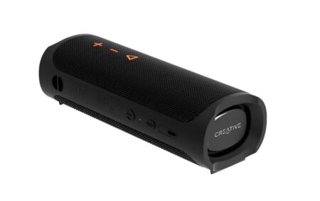 Altavoces Portátil Creative Muvo Go Bluetooth® Negro Para Exteriores Y Resistente Al Agua - 18Hrs De Autonomia - Mf8405 Bk