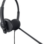 DIADEMA AUDIFONO C/MICROFONO, ALAMBRICO DELL 520-AAVO WH1022 1.5 METROS/3.5, USB/COLOR NEGRO