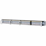Panel De Parcheo Cat6 Utp 24 Ptos RJ45 Montaje Rack 19In 1U