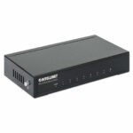 Switch Intellinet 530347 8 Puertos 10/100/1000Mbps/4096 Entradas/No Administrable/Color Negro