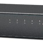 Switch Gigabit Intellinet 530378 5 Puertos/No Administrable/Para Escritorio/10/100/1000Mbps/Color Negro