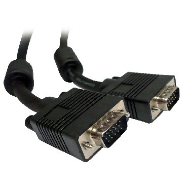 Cable Monitor Svga Brobotix 531031 – 30 M, VGA, VGA, Negro