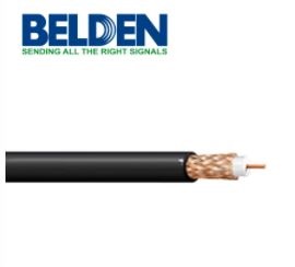 Cable Coaxial Belden 533945X 0101000 – 305M, Negro, 95 De Cobre, Cctv Rg6