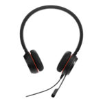 DIADEMA C/MICROFONO JABRA EVOLVE 30 II UC, DUO CONEXION USB/3.5MM0, CANCELACION DE RUIDO Y CONTROLADOR EN EL CABLE (5399-829-309)