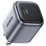 Mini Cargador Ugreen 55527 20W/USB-C/Carga Rapida/Tecnologia Gan Ii/Carga Inteligente