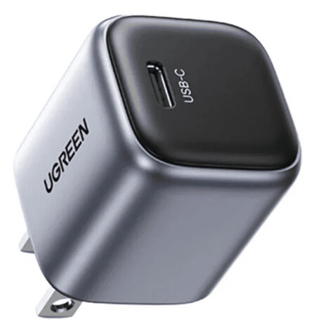 Mini Cargador Ugreen 55527 20W/USB-C/Carga Rapida/Tecnologia Gan Ii/Carga Inteligente