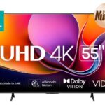 Smart Tv 55" Hisense 55A65Nv/UHD/3840X2160Mp/HDMI/WiFi/Color Negro