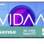 Smart Tv 55" Hisense 55A6Nv Vidaa Tv/LED/HD 4K/Mp/HDMI/USB 2.0/Color Negro