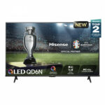 Smart Tv 55" Hisense 55Qd6N QLED/4K Ultra HD/Wi-Fi/HDMI/USB/Color Negro