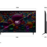 Smart Tv 55" LG UHD Ai Ua75/4K UHD/HDMI/Color Negro/55Ua7500Psa