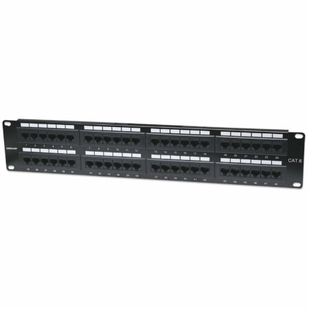 Patch Panel De 48 Puertos Categoria 6, Intellinet 560283