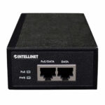 Inyector PoE Gigabit Intellinet 560566, Alta Potencia 42W Ethernet