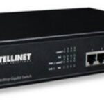 Switch Gigabit PoE+ Intellinet 560641 8 Puertos/No Administrable/30W/Pto 140W/Ieee 802.3At/Af/P/Montaje En Rack De 19"/Color Negro
