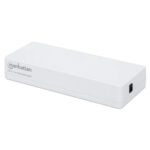 SWITCH MANHATTAN 560689/8 PUERTOS/NO ADMINISTRABLE/10/100MBPS/COLOR BLANCO