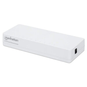 SWITCH MANHATTAN 560689/8 PUERTOS/NO ADMINISTRABLE/10/100MBPS/COLOR BLANCO
