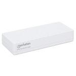 Switch Manhattan 560689/8 Puertos/No Administrable/10/100Mbps/Color Blanco