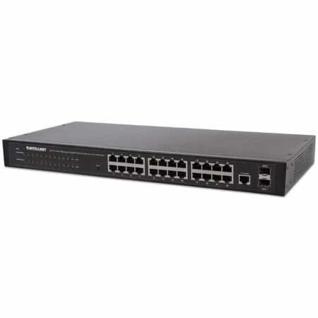 Switch Administrable 24 Ptos RJ45 Gigabit 10/100/1000 2 Ptos Sfp