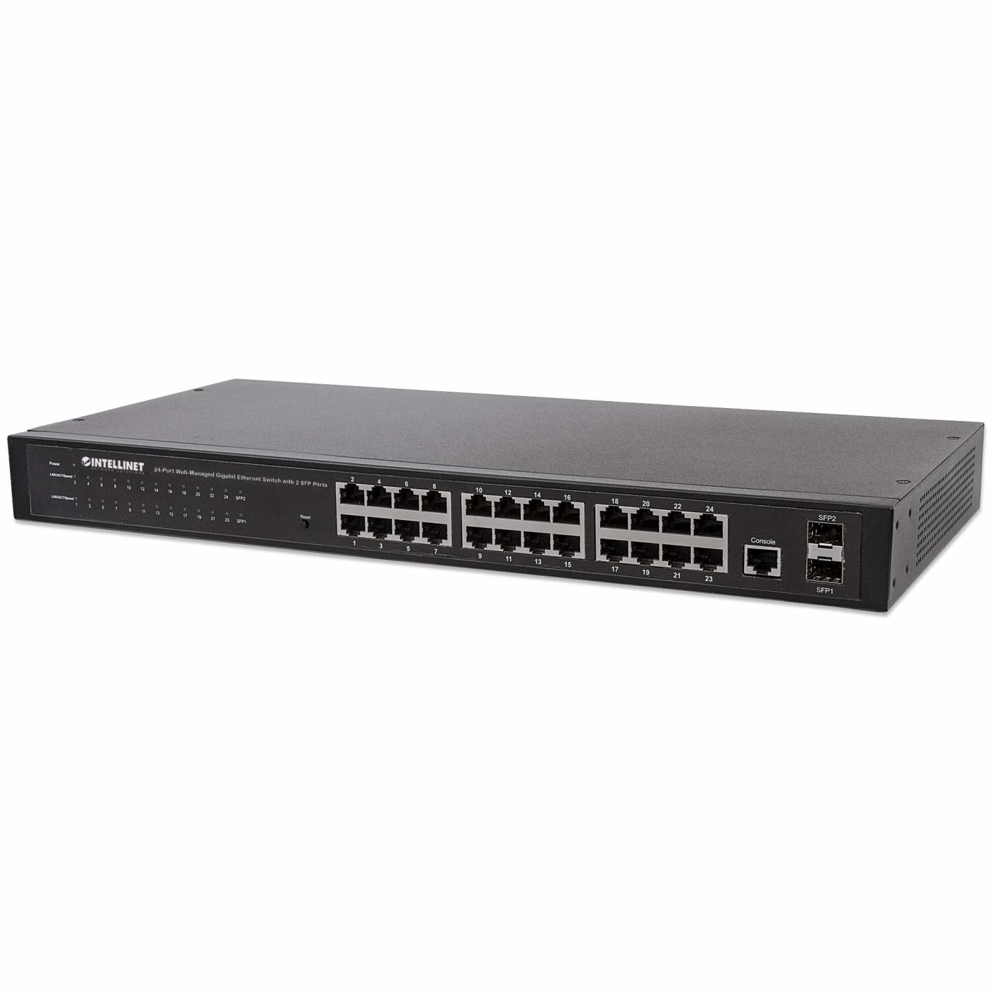 Switch Intellinet Gigabit Ethernet 560917 10/100/1000mbps C/24 Puertos