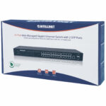 Switch Administrable 24 Ptos RJ45 Gigabit 10/100/1000 2 Ptos Sfp