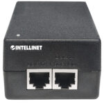 Inyector Ultra PoE Gigabit Intellinet 561235 60 W/Compatible Con Ieee 802.3At/Af/Cubierta De Plastico