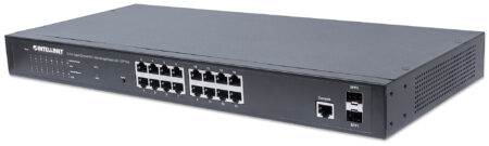 PoE Switch Webadmin Gb 16 Ptos 30W Pto 220W 2 Sfp Ports
