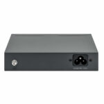 Switch PoE+ Gigabit Intellinet 561792 5 Puertos/No Administrable/Pto 40W/Compatible Con Ieee 802.3At/Af//Color Negro