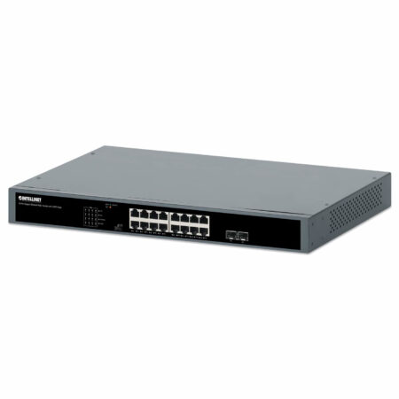 PoE Switch Gb 16 Ptos 19In 30W Pto 250W 2 Sfp Ports