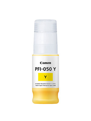 Cartucho Inkjet Pfi-050 Y Yell Ow 70Ml Plotter Serie Tc-20
