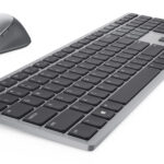 Kit Teclado Y Mouse Inalambrico Dell Km7321W USB Color Gris, Español, 580-Ajiy