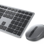 Kit Teclado Y Mouse Inalambrico Dell Km7321W USB Color Gris, Español, 580-Ajiy