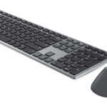 Kit Teclado Y Mouse Inalambrico Dell Km7321W USB Color Gris, Español, 580-Ajiy