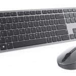 Kit Teclado Y Mouse Inalambrico Dell Km7321W USB Color Gris, Español, 580-Ajiy