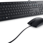 Kit Teclado Y Mouse Dell Km300C Alambrico,USB, Negro, 580-Akkw