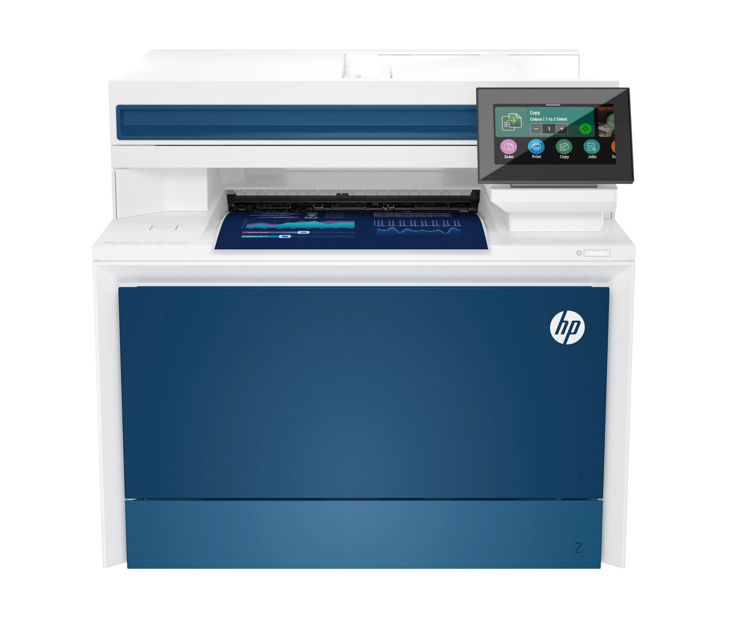 Multifuncional Hp Laserjet Pro 4303dw 5hh65abgj Color, Laser, Inalambrico, Print/scan/copia