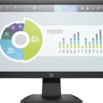 MONITOR 20" HP 5RD66AA#ABM WIDE/LED/P204V/100 VESA/HDMI/VGA/SMARTBID