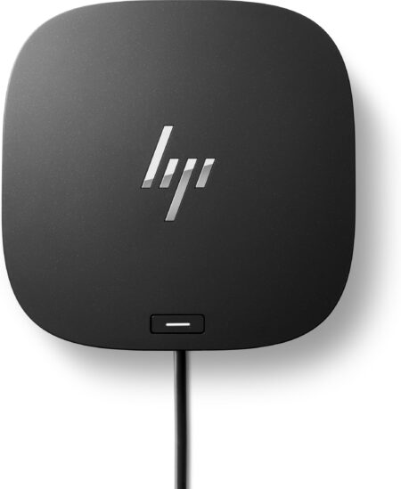 Docking Station HP 5Tw10Aa USB-C/4 USB 3.0/HDMI/2 Displayport/Rj-45/Color Negro