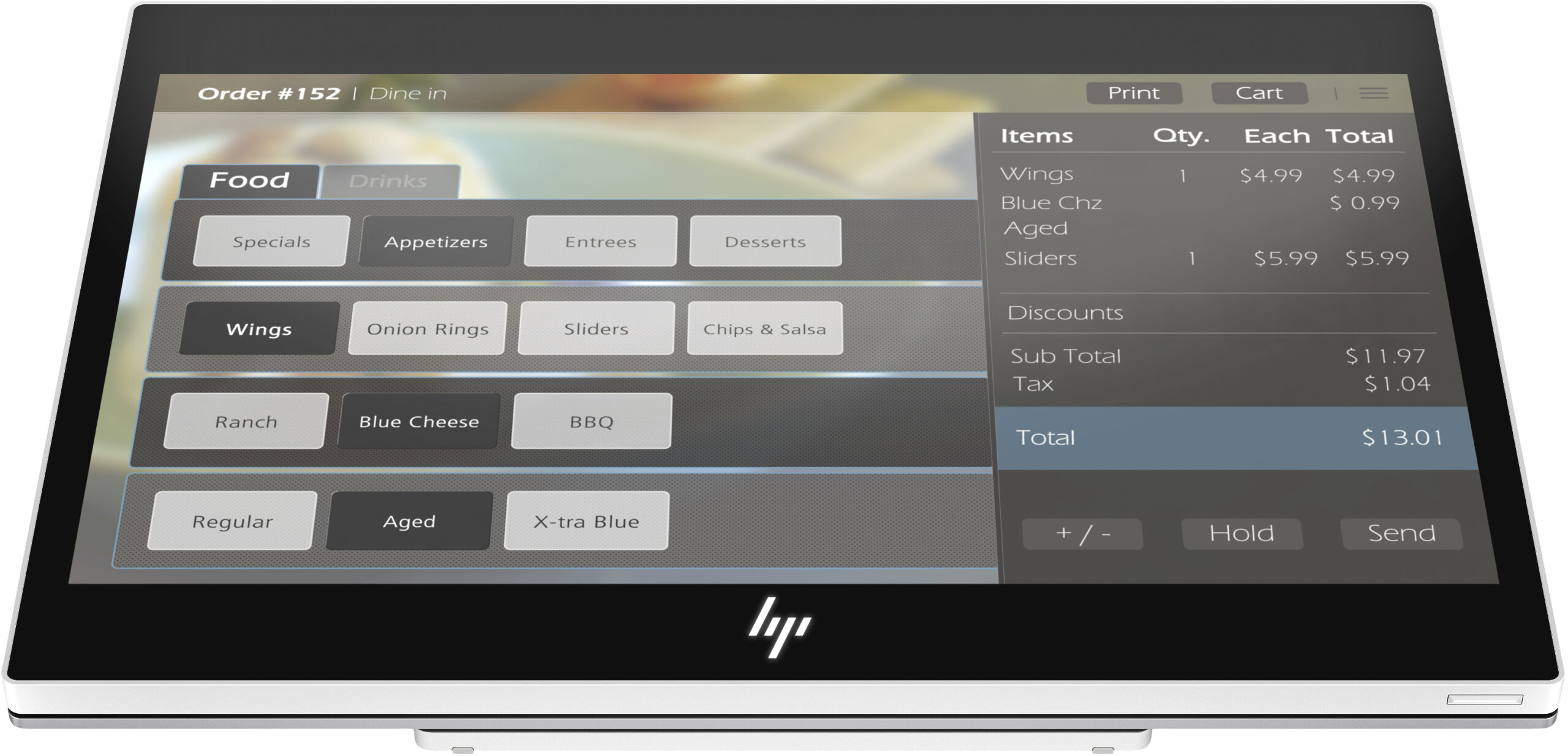 HP Engage One Prime 1.8 GHz APQ8053 35.6 cm (14″) 1920 x 1080 Pixeles Pantalla táctil