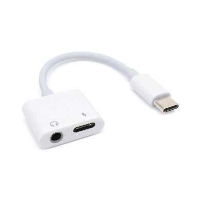 Convertidor Tipo C A USB Tipo C Audio Brobotix 6000328 – Blanco