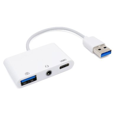 Convertidor USB V3.0 A USB Tipo A Brobotix 6000335 – Blanco