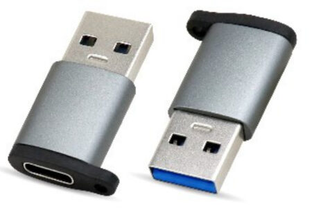 Adaptador USB V3.0 Tipo A Macho – A Tipo C Hembra Brobotix 6000342