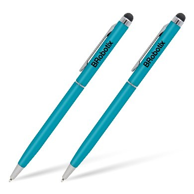 Pluma Stylus P/Tableta Brobotix Azul Cielo Brobotix Duo Pack