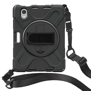 Brobotix Funda De Uso Rudo Con Correa Y Giro 360°, Para Ipad Mini, 6ta. Generación / A17