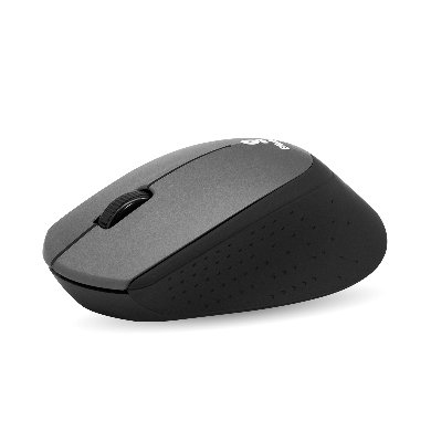 Mouse Inalámbrico – 1000 Dpi, Óptico, Negro Con Gris, 6000786 Brobotix