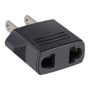 Adaptador Brobotix De Alimentacion Europeo A Americano, Color Negro, 6000915