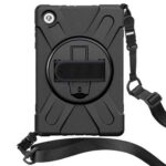 Funda De Uso Rudo Con Correa Y Giro 360 Para Lenovo M10 Hd2020 T