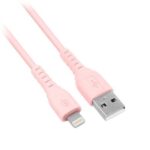 Cable USB V3.0 Tipo A – Lightning - 1 Metro, Rosa, Brobotix  6001615