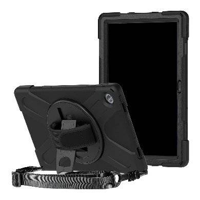 Funda Protector C/Correa - Uso Rudo Y Giro 360° P/Lenovo Tab M10 Plus Tb-125F/128, Brobotix, 6001950