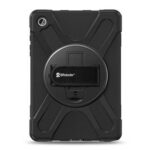 Funda Protectora De Uso Rudo Brobotix 6006580 Para Tablet Samsung Galaxy Tab A9+ De 11 Pulgadas Con Correa De Mano, Tirante De Hombro, Soporte Con Giro De 360 Grados Y Mica Integrada - Negro